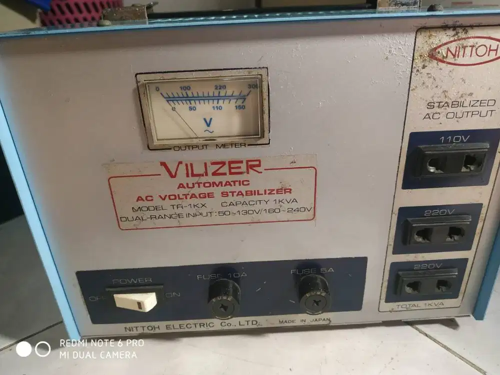 Stavolt Nittoh 1 kva  1000 watt orisinil langka