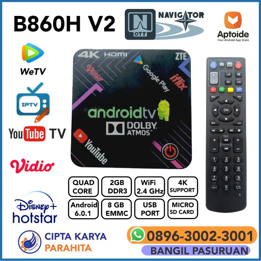 STB V2 ANDROID RAM 2 TINGGAL PAKAI