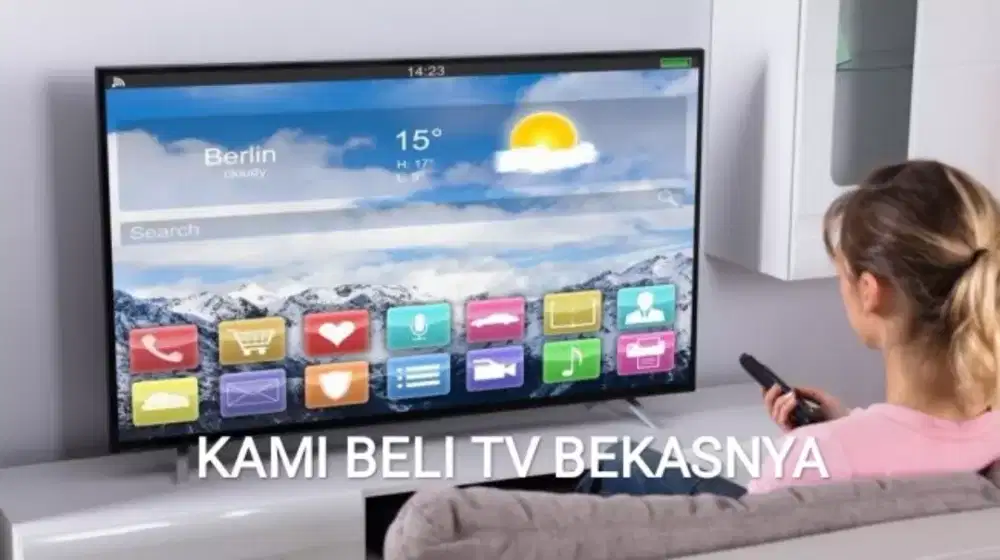 TV LED LCD siap terima satuan borongan all merk dan kondisi
