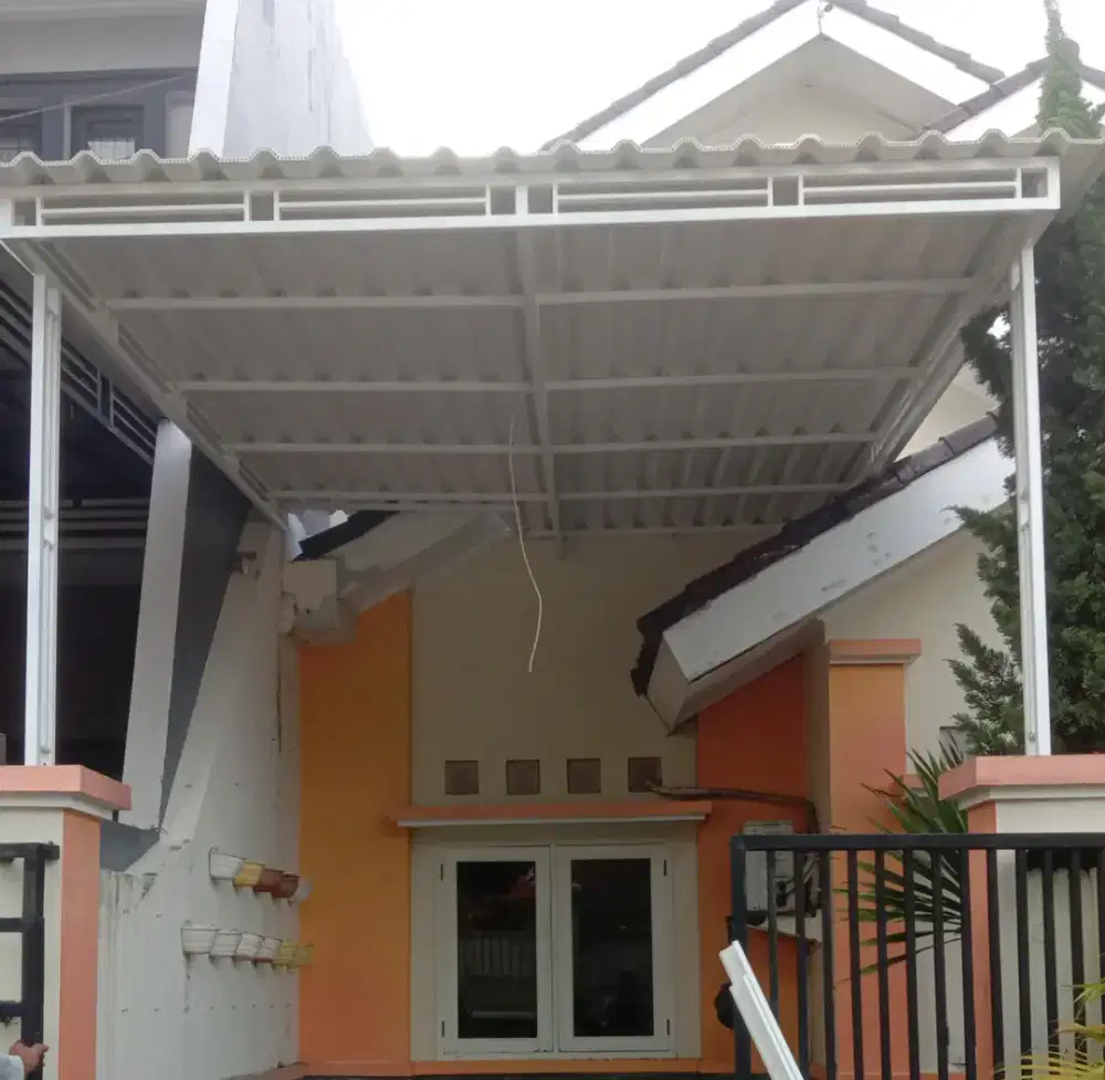 Kanopi minimalis mewah dan modern