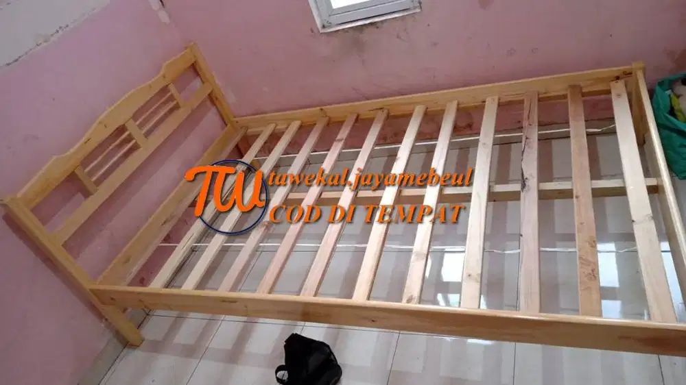 RISBANG KAYU MINIMALIS RANJANG KAYU MINIMALIS BERBAGAI UKURAN