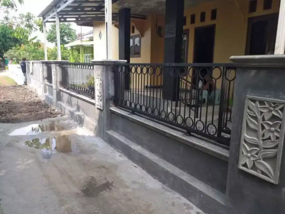 Pintu dorong minimalis modern