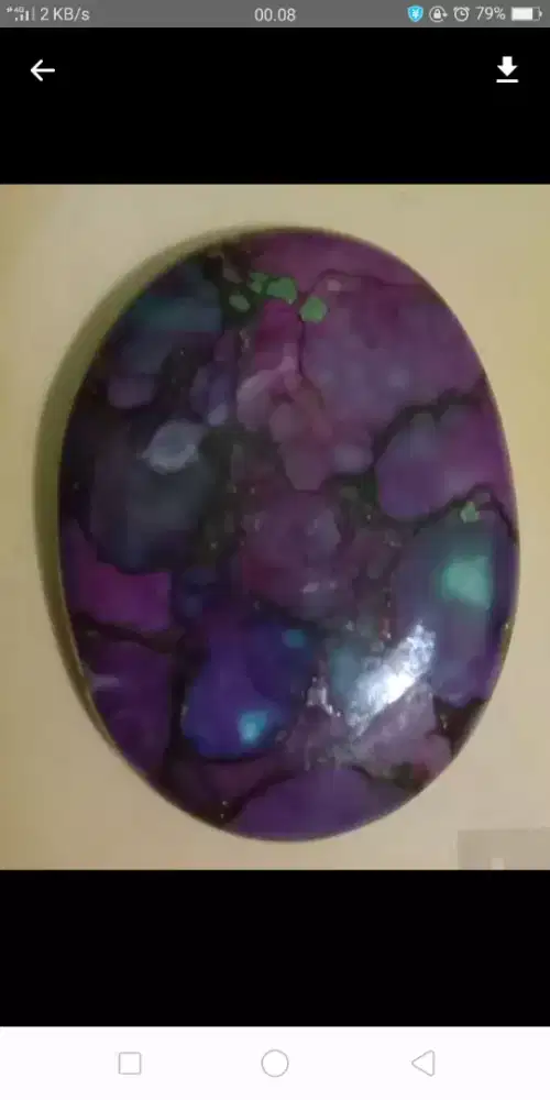 Batu Top Natural Purple