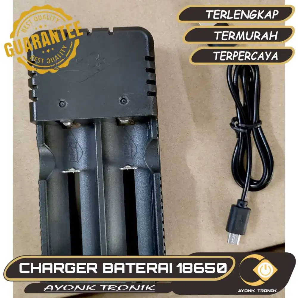 Charger dok ces Baterai USB 18650 2 Slot - JS-07 EBL