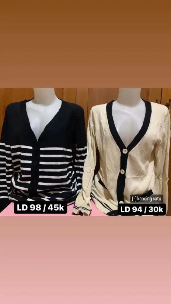Sweater/ cardi / atasan preloved