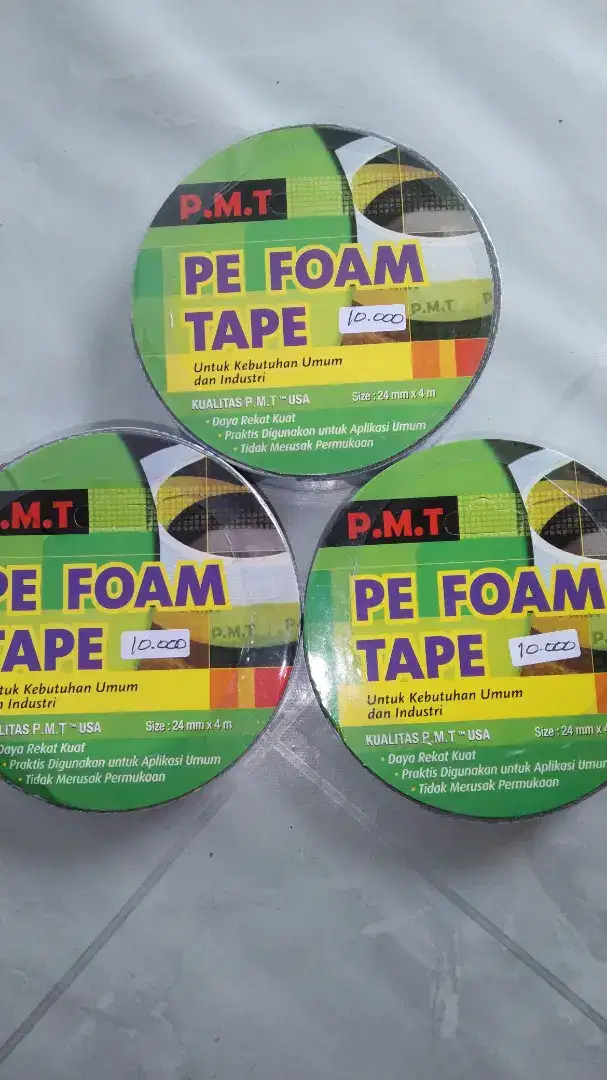 Double Tape 20mm x 4meter PMT Setara Double Tape 3m PE Foam