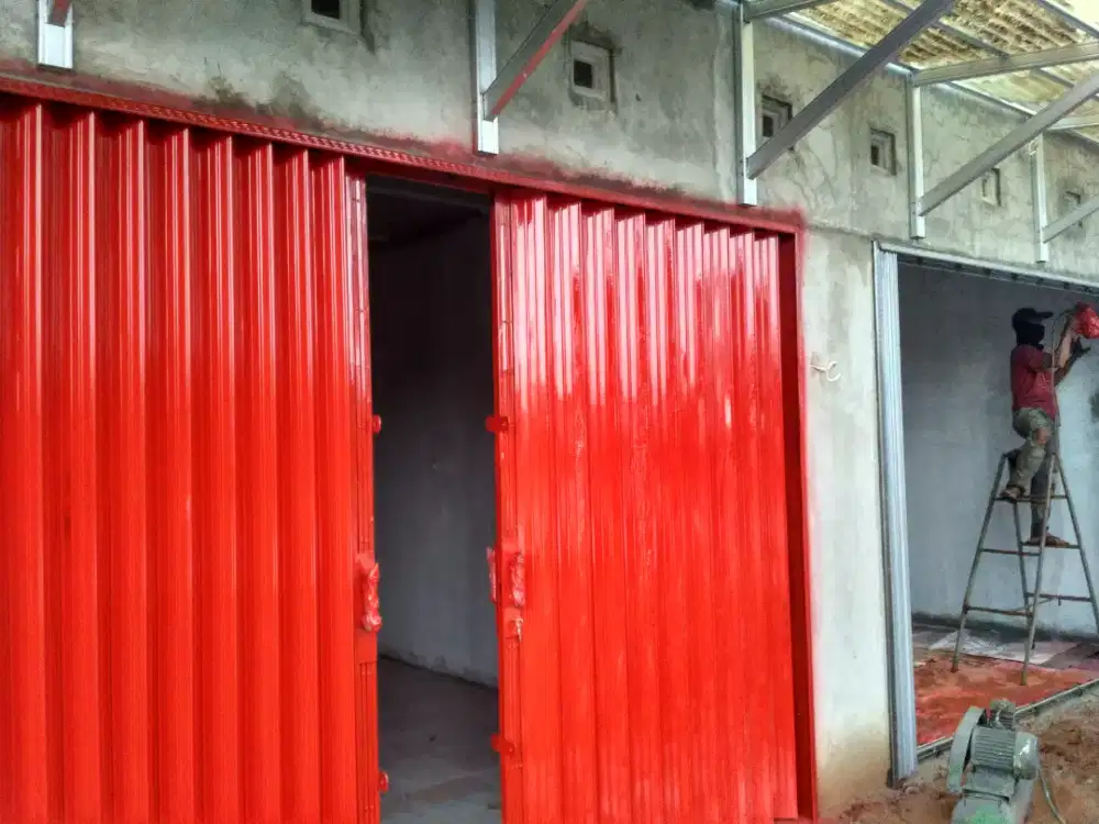 Rolling door, folding gate dan kusen aluminium