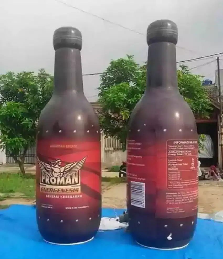 Balon promosi balon display model botol