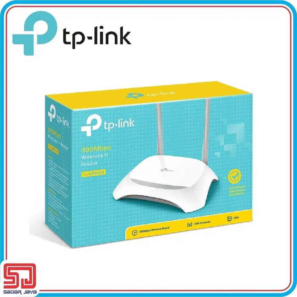 TP-Link TL-WR840N Wifi Router 300 mbps Wireless