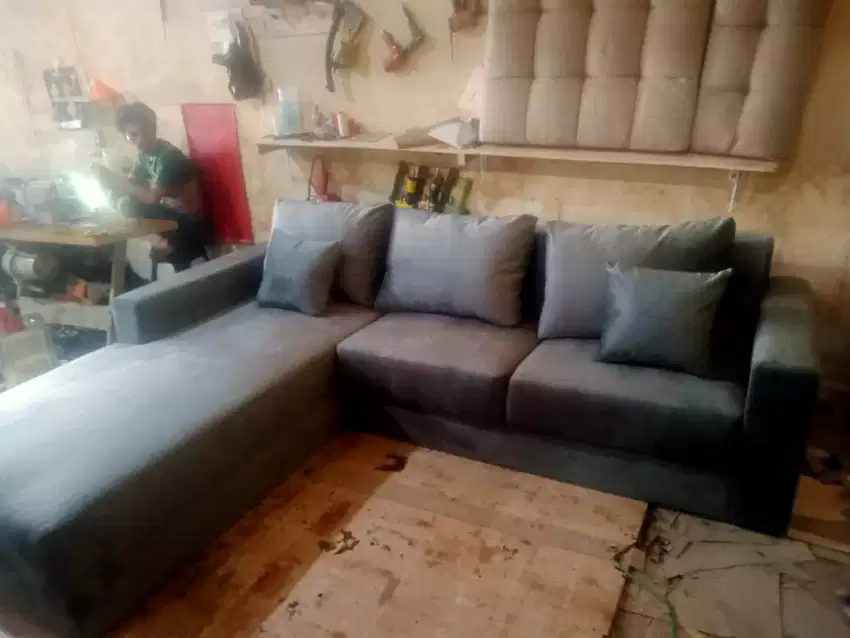 Sofa L selonjor 200x170 (MAULIDASOFA)