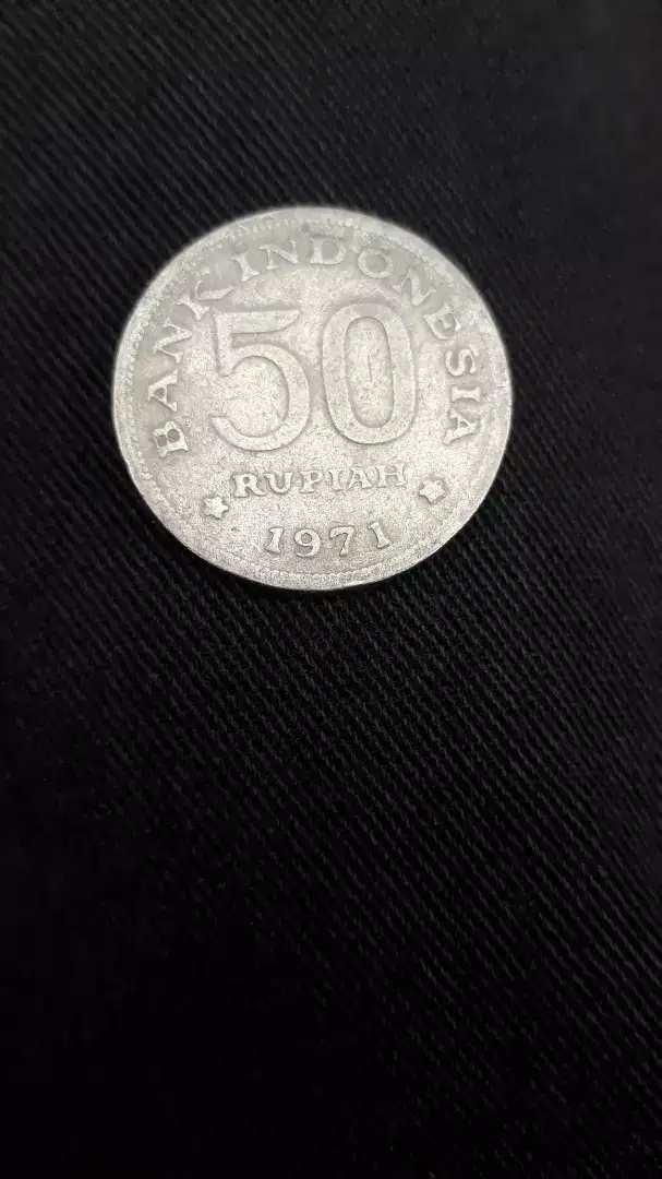 Koin 50 rupiah th 1971