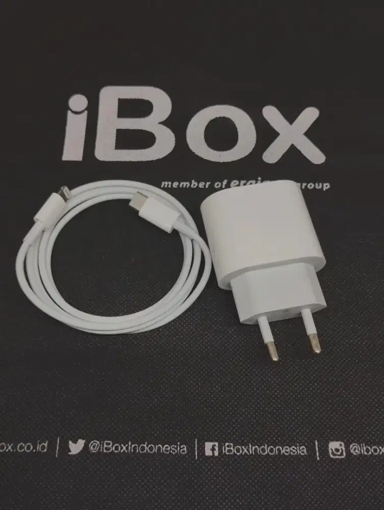 charger iphone 20wat original second ibox