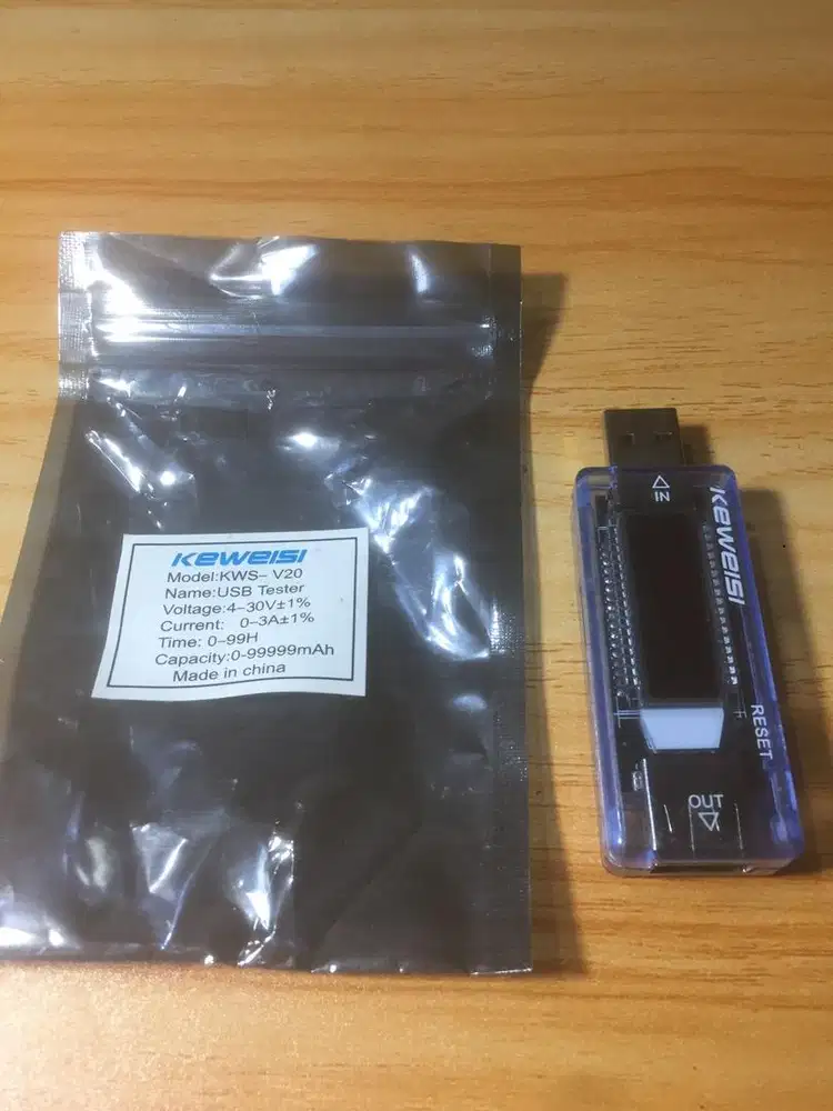 Keweisi USB detektor Pengukur tegangan