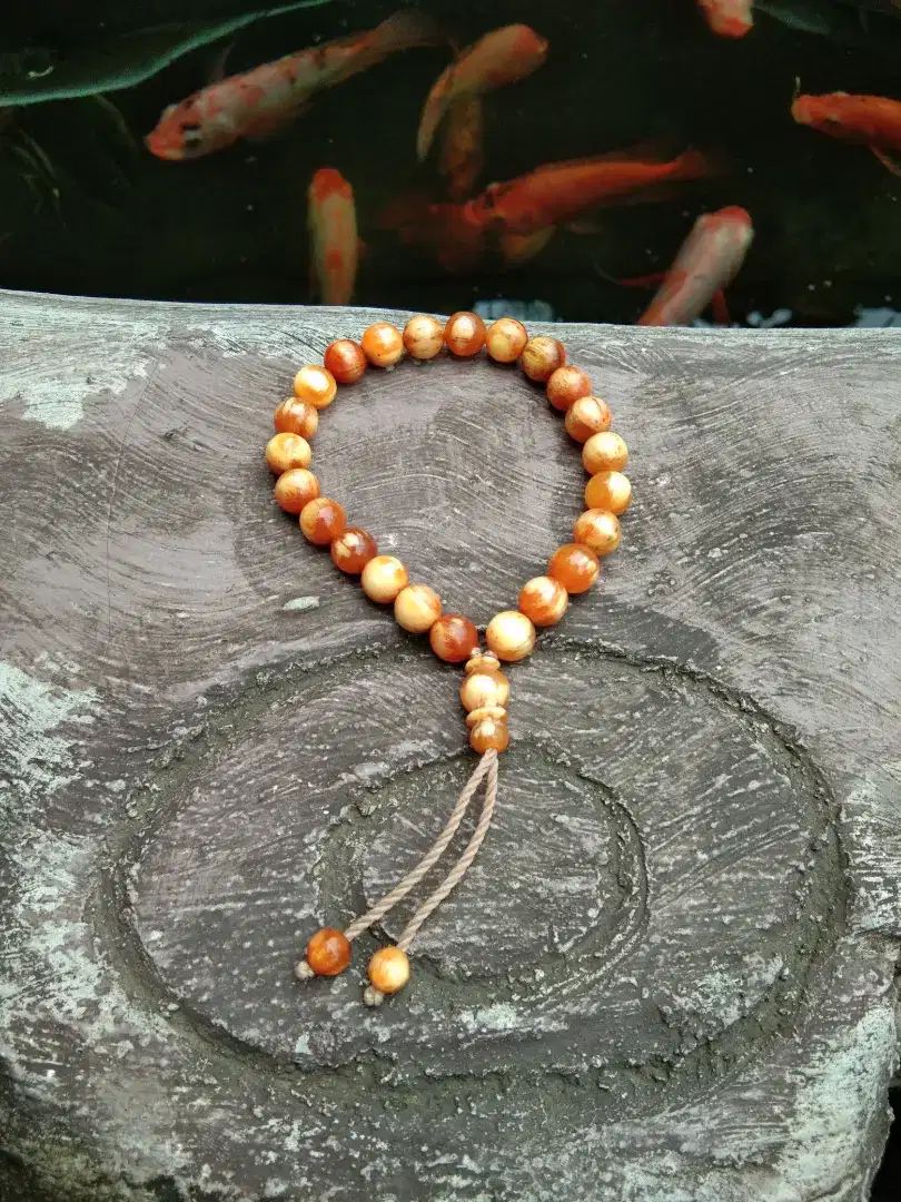 gelang damar pinus model tali serut