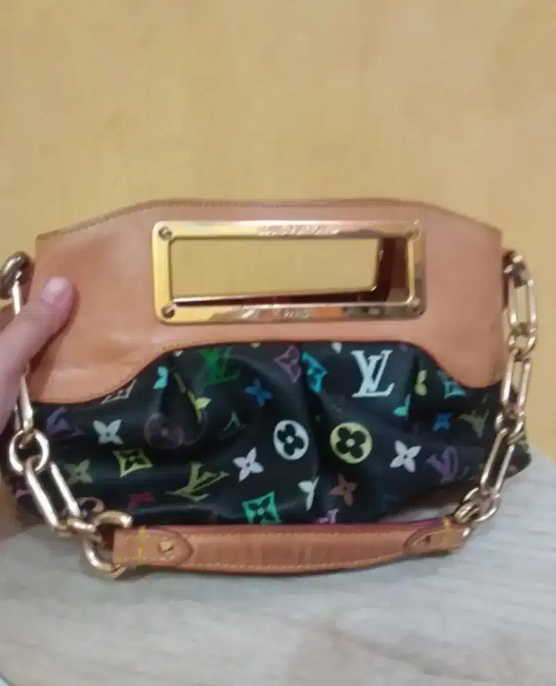 LV Handbag MultiColour Kulit asli. nett