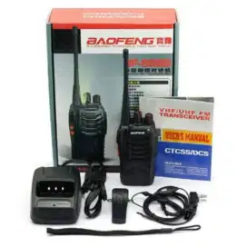 1UNIT HT BAOFENG walkie talkie BF888S New
1500mah/ 5Watt