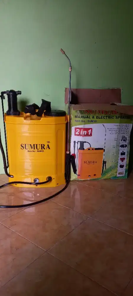 Mesin semprot sprayer eletrik dan manual sumura