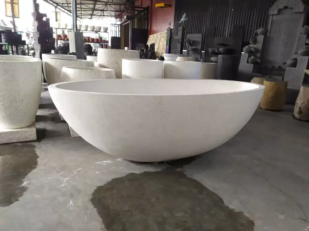 Bathuh mewah terazzo