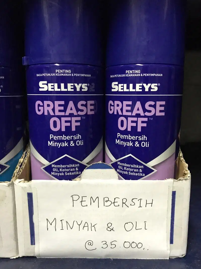 Pembersih Minyak & Oli Selleys