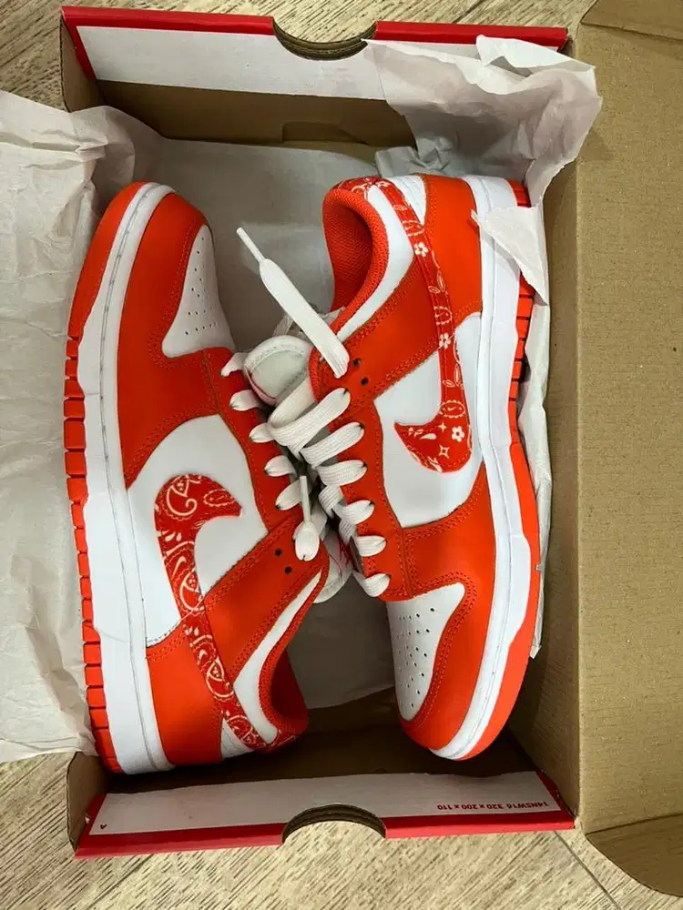 Nike Dunk Low W Paisley Orange US9