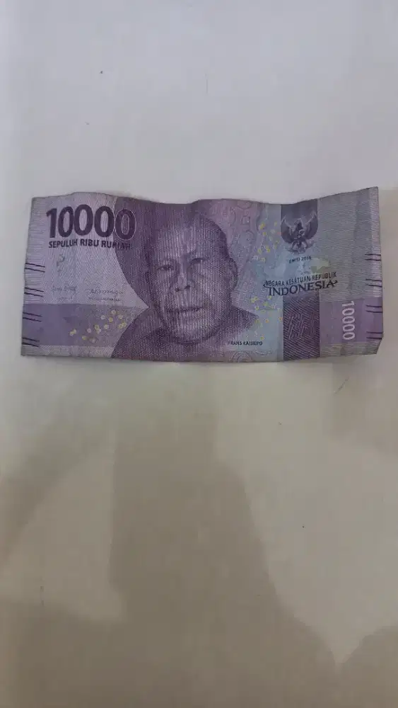 Uang kertaa Rp 10 rb no seri unik