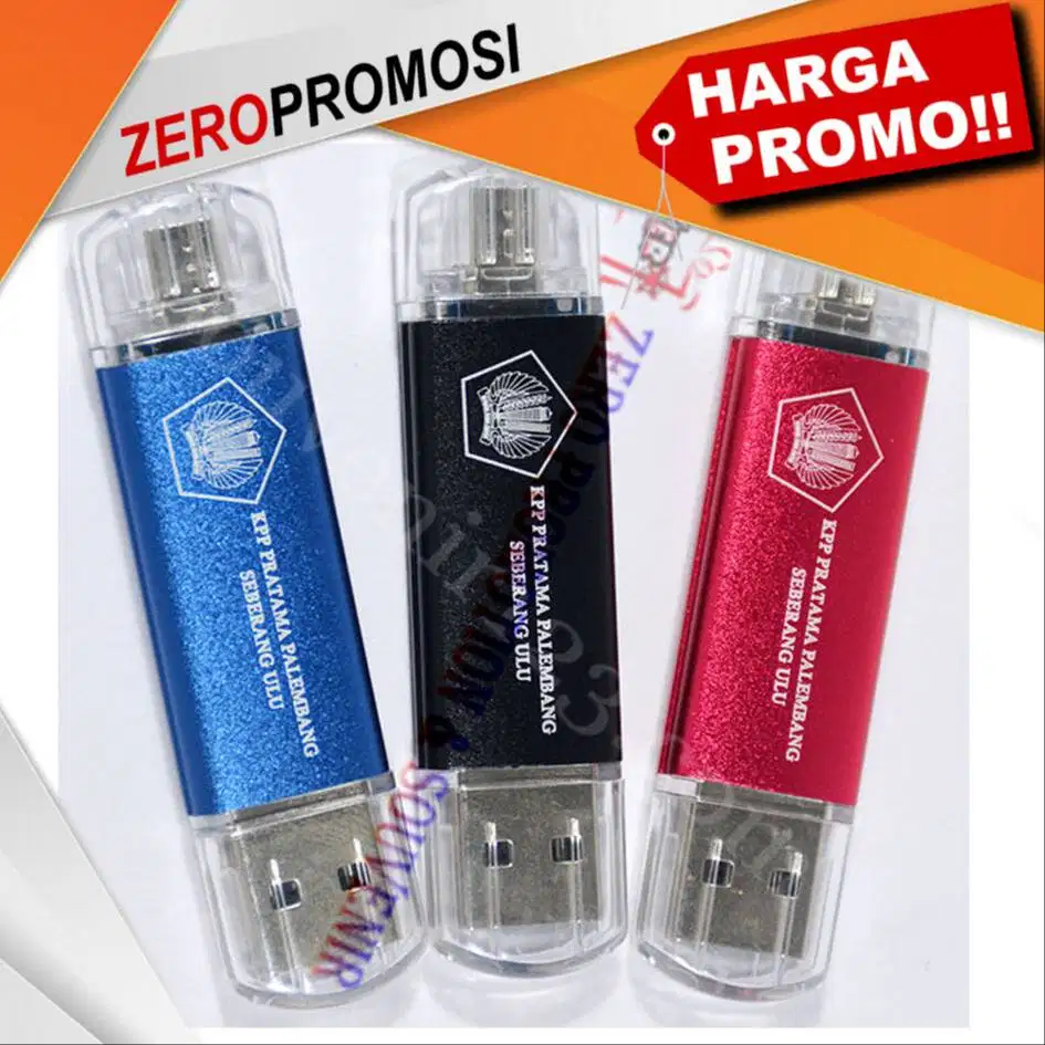 Souvenir Flashdisk OTG Transparan OTGMT01 Custom