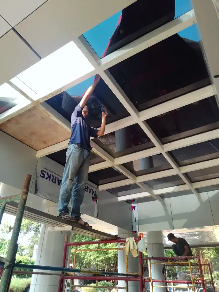 Kaca film-Stiker Kaca Gedung+Jasa Pasang