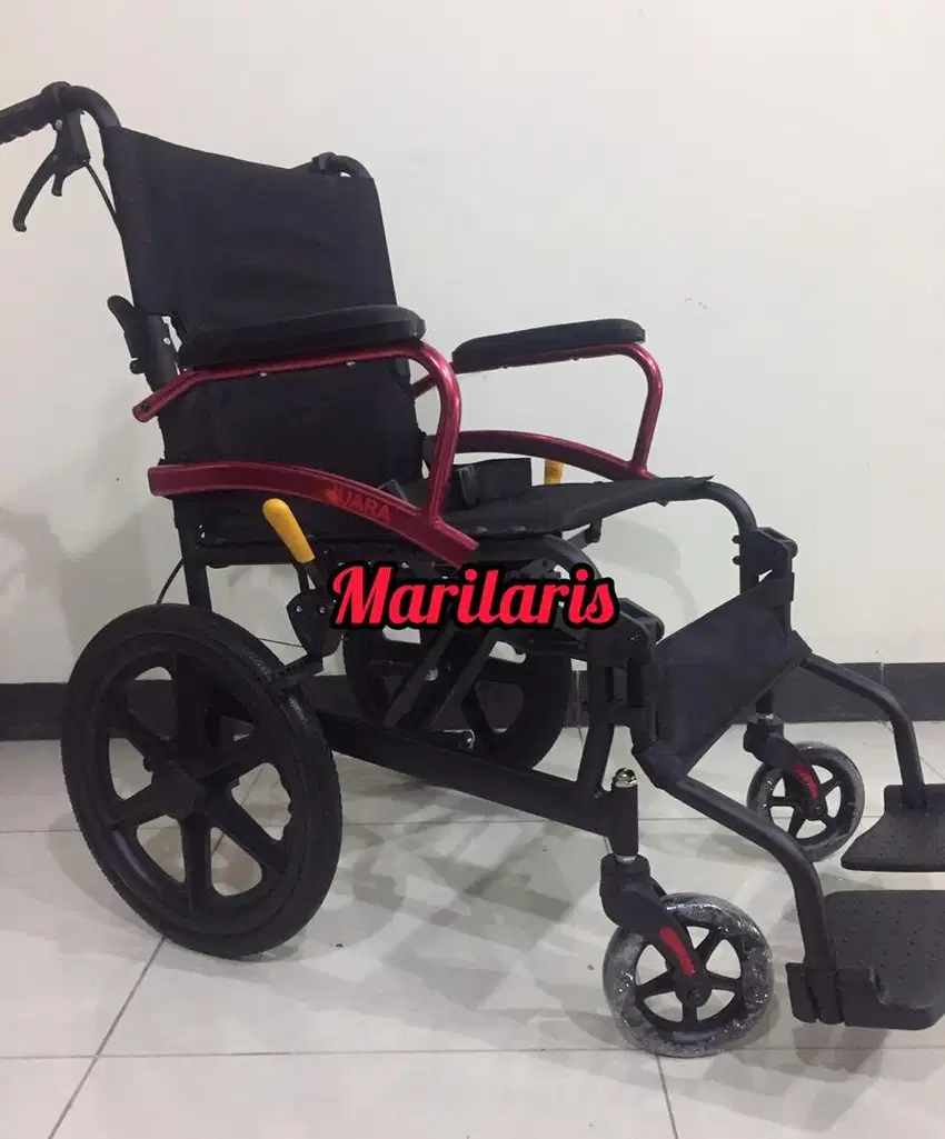 Kursi Roda Traveling Rangka Aluminum