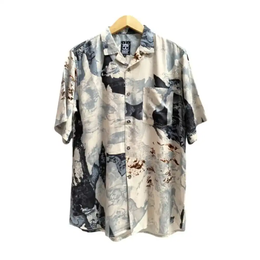 Kemeja Abstrak  Vintage