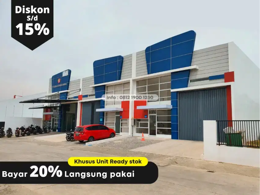 Bizpark - Gudang / Pabrik dalam kawasan Industri Jababeka cikarang