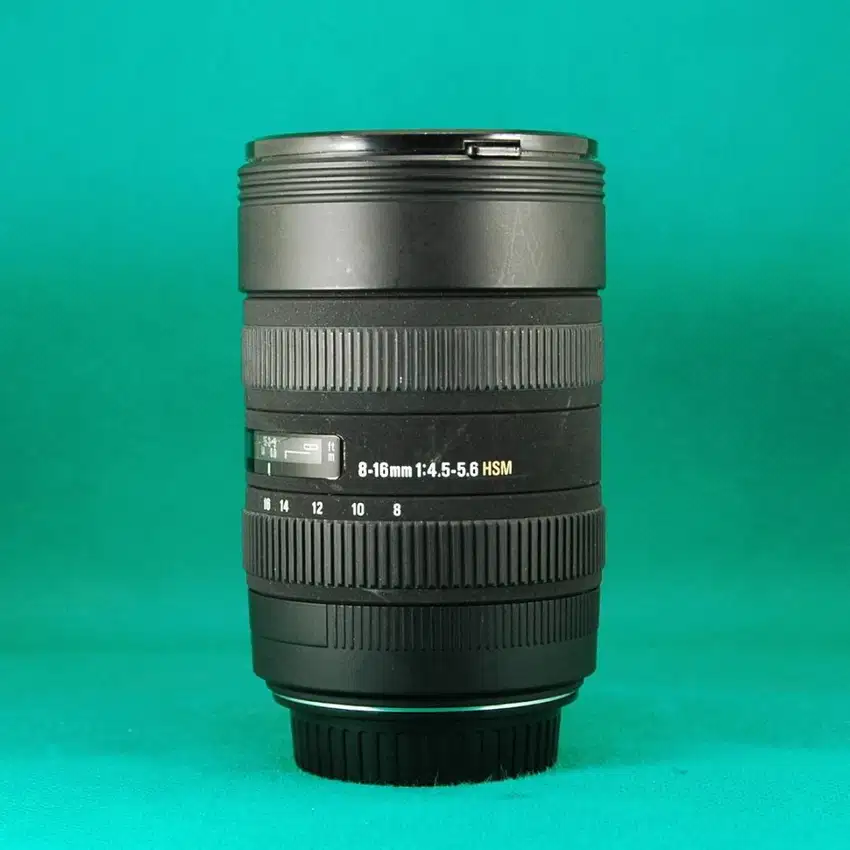 Lensa Ultra Wide Sigma for Canon 8-16 mm F 4.5-5.6 DC HSM