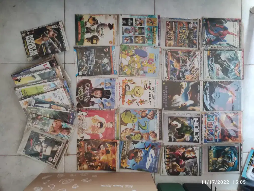 DVD Film & Musik non original Borongan