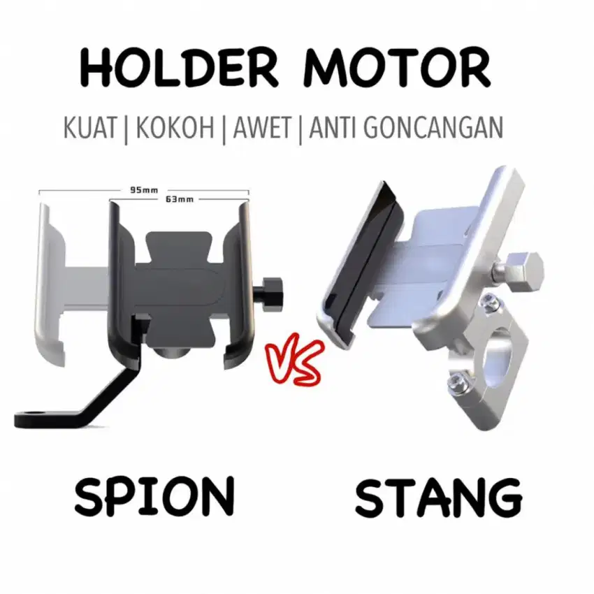 Holder motor HM11 HM12 pegangan hp dimotor