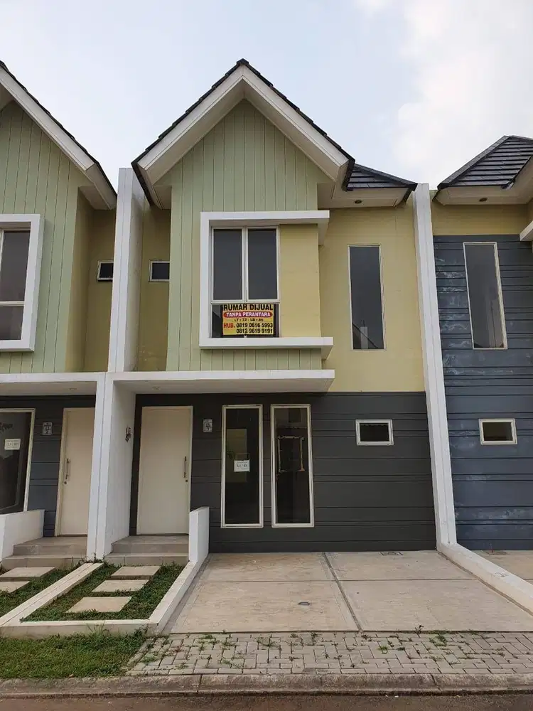 RUMAH BARU SIAP HUNI DI BANARA SERPONG HARGA DIBAWAH PASARAN