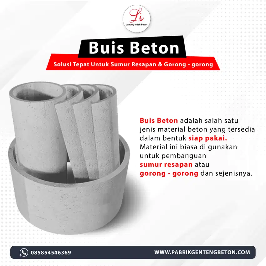 Buis Beton Segala Ukuran