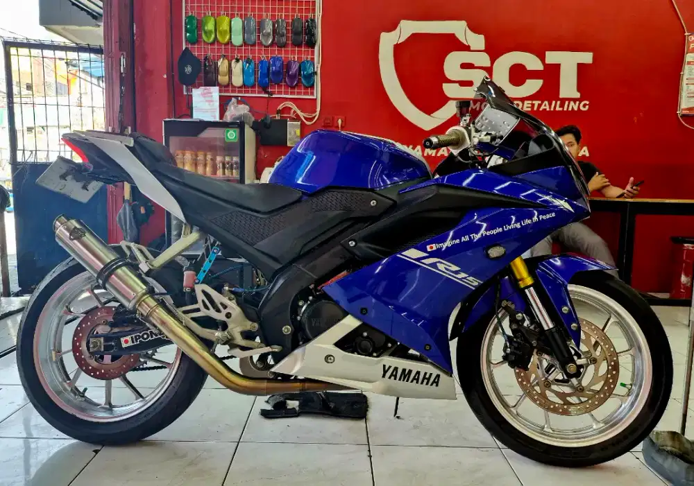 JualCpt 90%LikeNew Modif6Jt PjkJan25 Yamaha R15 2018 Biru - Motor Bekas ...