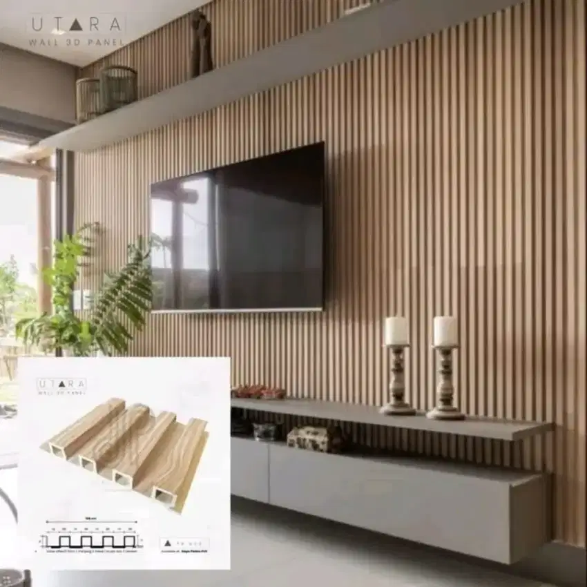 Wall Panel WPC import Murah