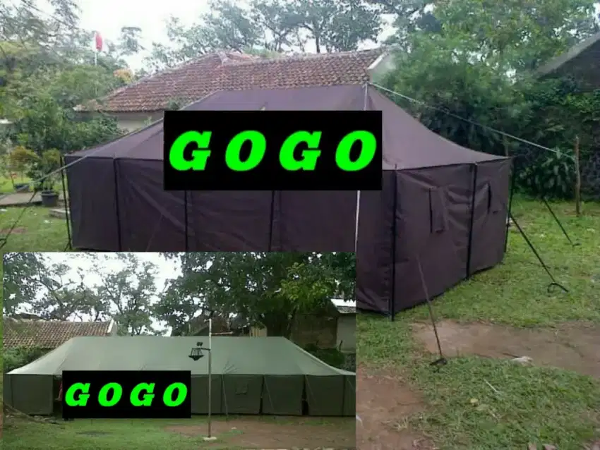 Tenda camping pramuka 4x6 D300