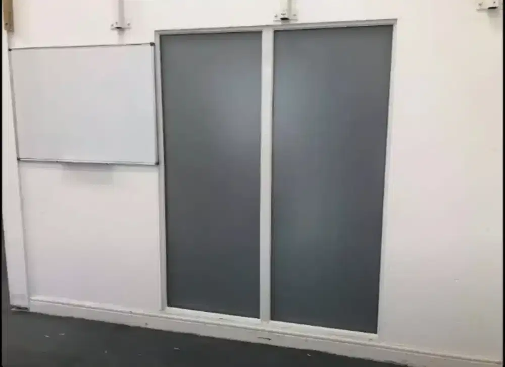 Stiker sanblas dan kaca film pemasangan mudah difurnire kaca