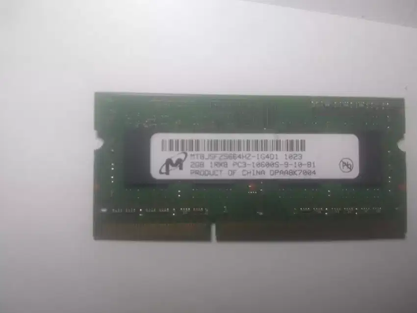 RAM DDR3 LAPTOP 2 GB