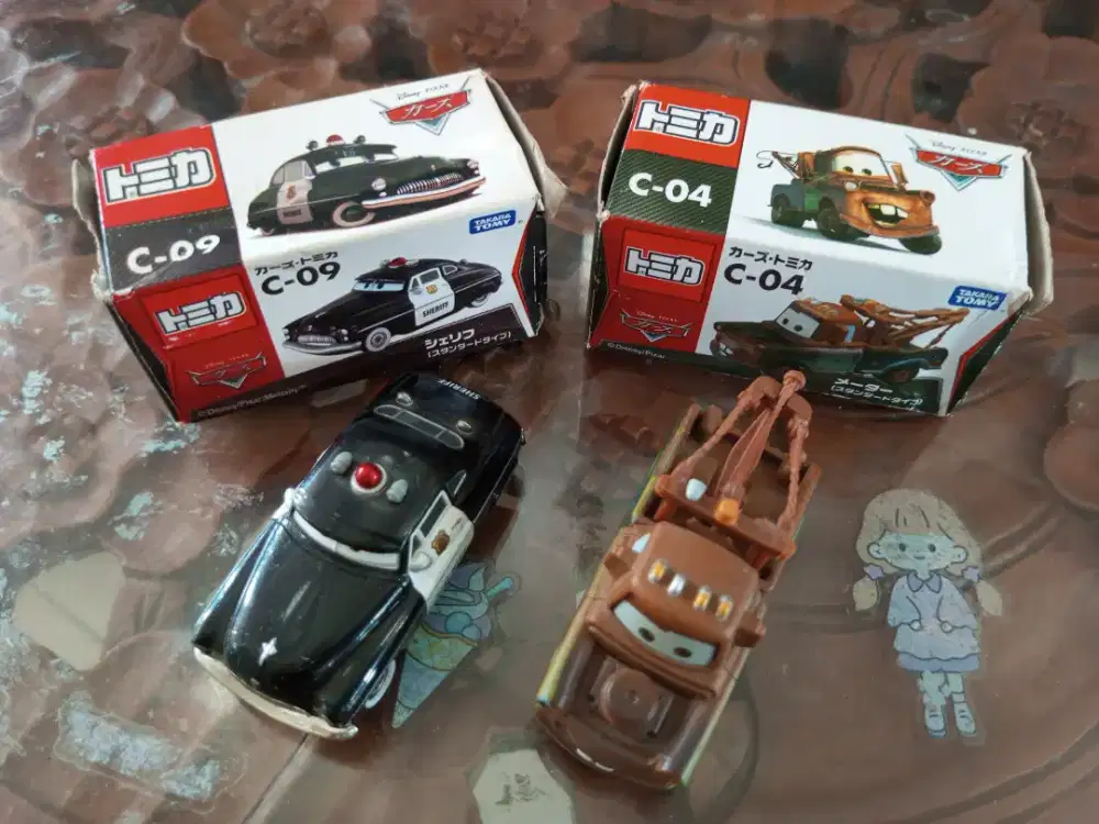 Takara Tomy - Disney Pixar. C09&C04 (1 Set isi 2 pcs)