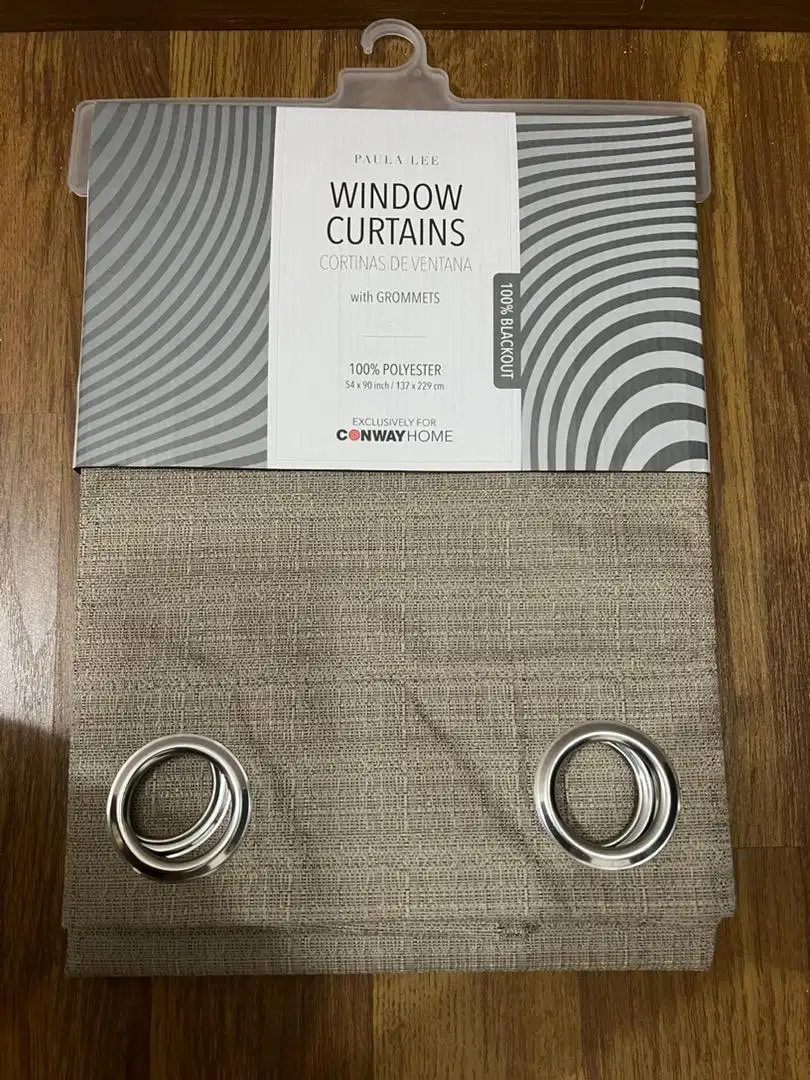 Gorden / Paula Lee Window Curtain 100% blackout &new uk : 137x229cm