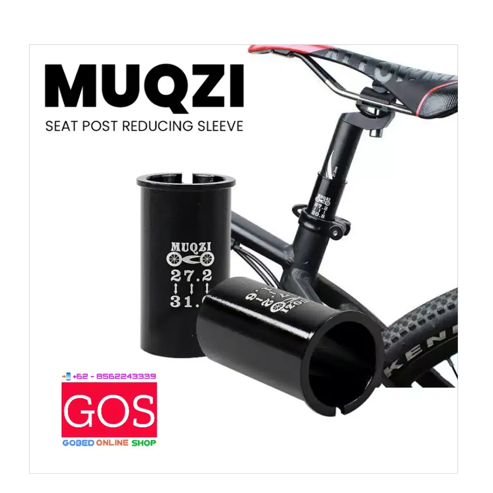 Sleeve Adaptor Penjepit/Ganjal Tihang Sadel Sepeda