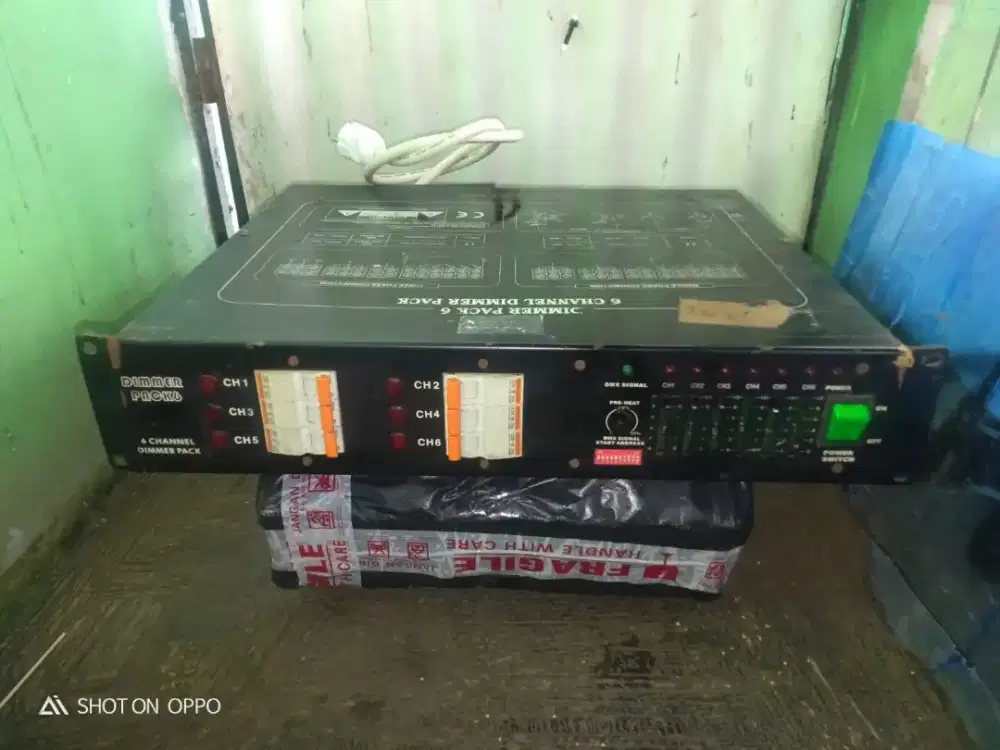 Dimmerpack 6 channel