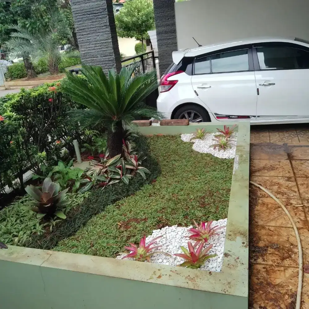 Taman minimalis modern