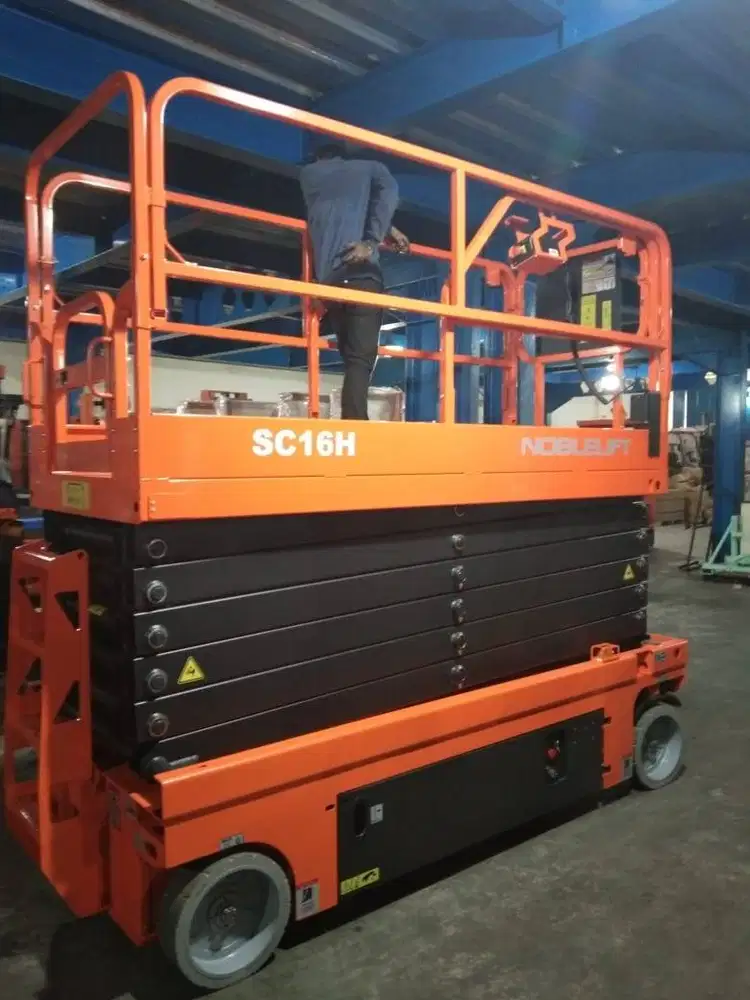 Sewa Scissor Lift 16 meter - scissor lift 14 meter - scissor lift 12 m