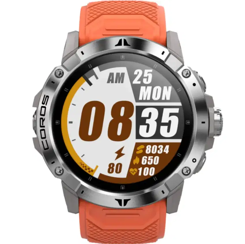 Jam Tangan Coros VERTIX 2 GPS Adventure Watch - Lava Red - ORIGINAL