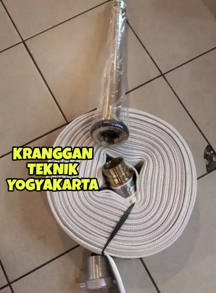 (KRANGGAN TEKNIK)set noozle pemadam kebakaran selang coupling hydrant
