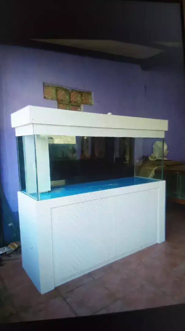 aquarium 150x50x60 10mm + cabinet