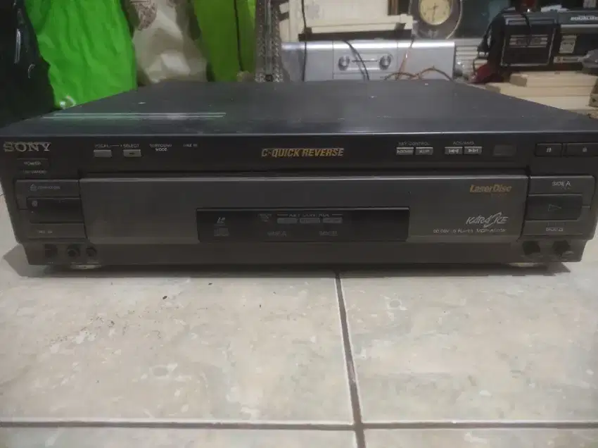 Laserdisk sony c-quick reverse